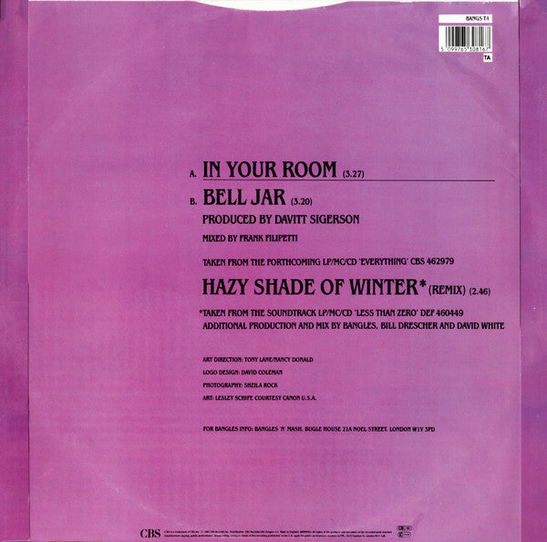 Bangles – In Your Room (NM)