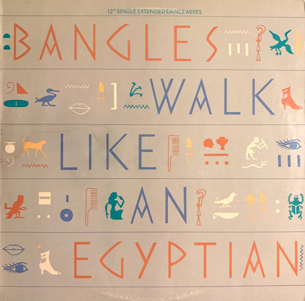 Bangles – Walk Like An Egyptian (NM, FUNDA VG+) BOX5