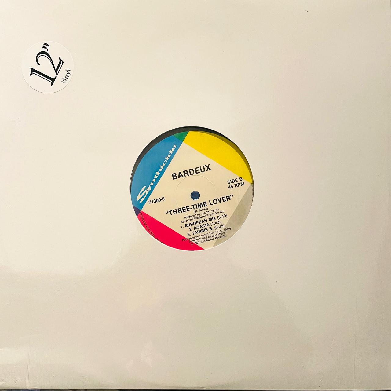 Bardeux – Three-Time Lover (EX, FUNDA GENERICA NM)