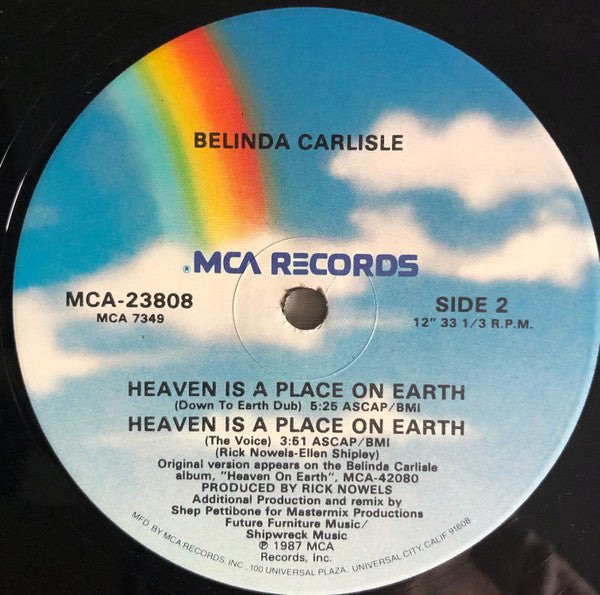 Belinda Carlisle – Heaven Is A Place On Earth (NM) BOX6