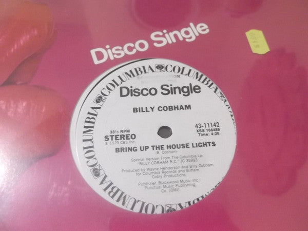 Billy Cobham – What Is Your Fantasy / Bring Up The House Lights (NM, Funda Generic de Sello) BoxE3