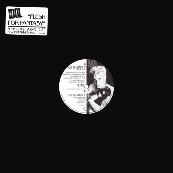 Billy Idol – Flesh For Fantasy (NM, FUNDA VG+) BOX22