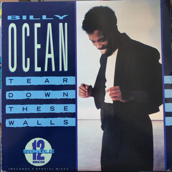 Billy Ocean – Tear Down These Walls (NM, Funda EX) BoxE1