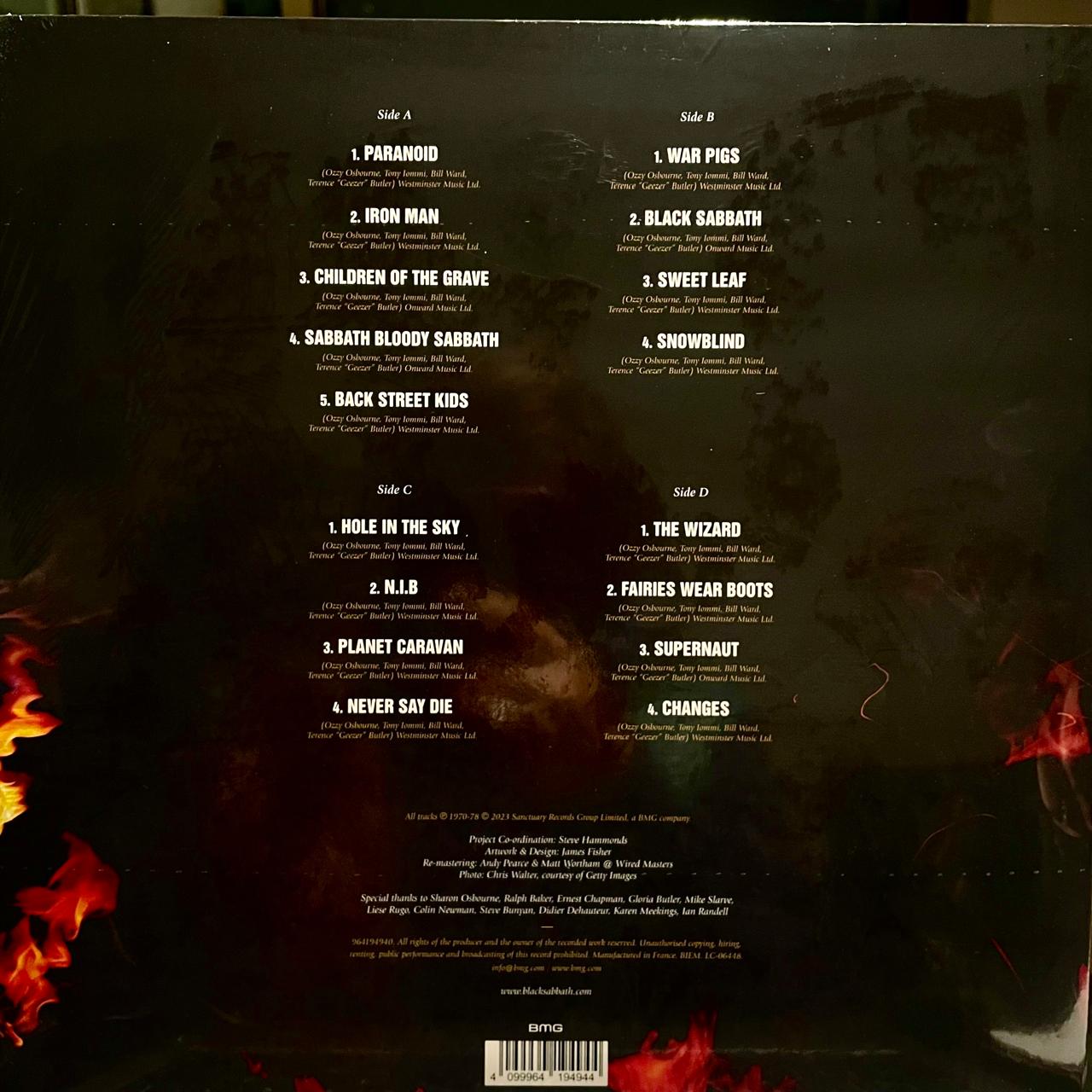 Black Sabbath – The Ultimate Collection / DISCO DOBLE (NUEVO, SELLADO) BOXV41