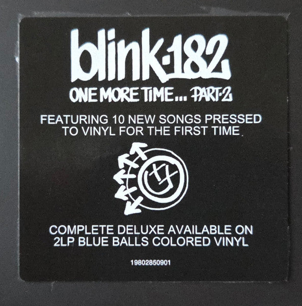 Blink-182 – One More Time... Part-2 / DISCO DOBLE (NUEVO, SELLADO) BOXV34