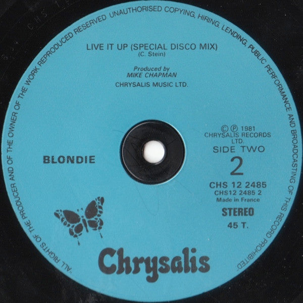 Blondie – Rapture (NM, FUNDA EX)