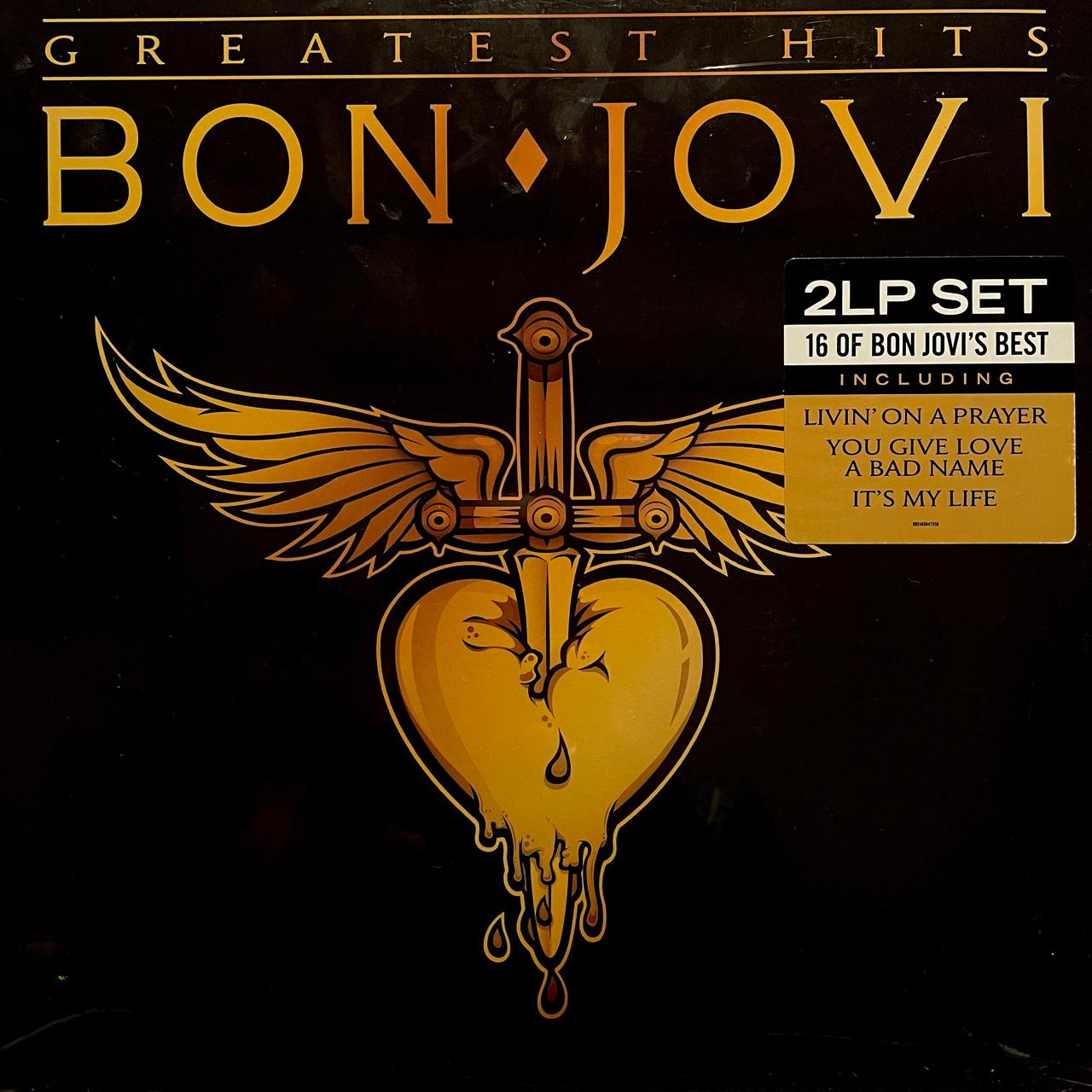 Bon Jovi – Greatest Hits / DISCO DOBLE (NUEVO, SELLADO) BOXV43