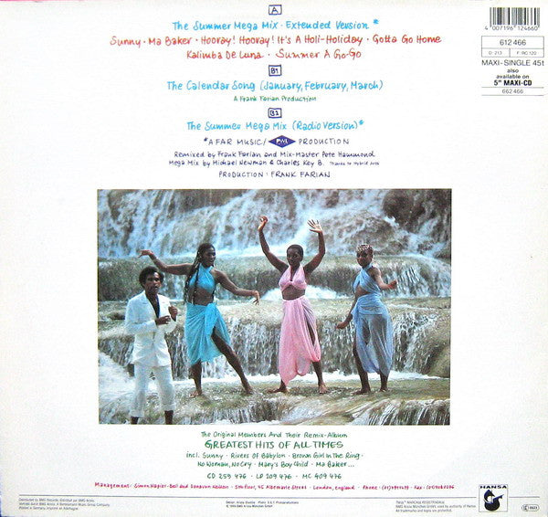 Boney M. – The Summer Mega Mix (PWL Remixes) (NM, FUNDA VG+) BOX30