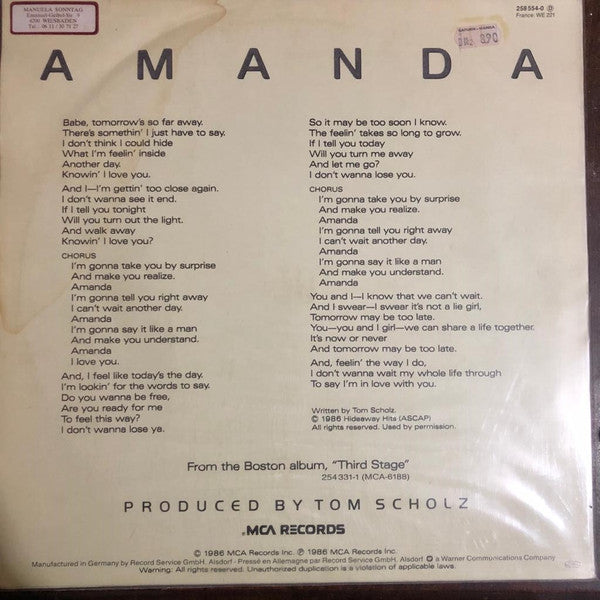 Boston – Amanda (NM) BOX3