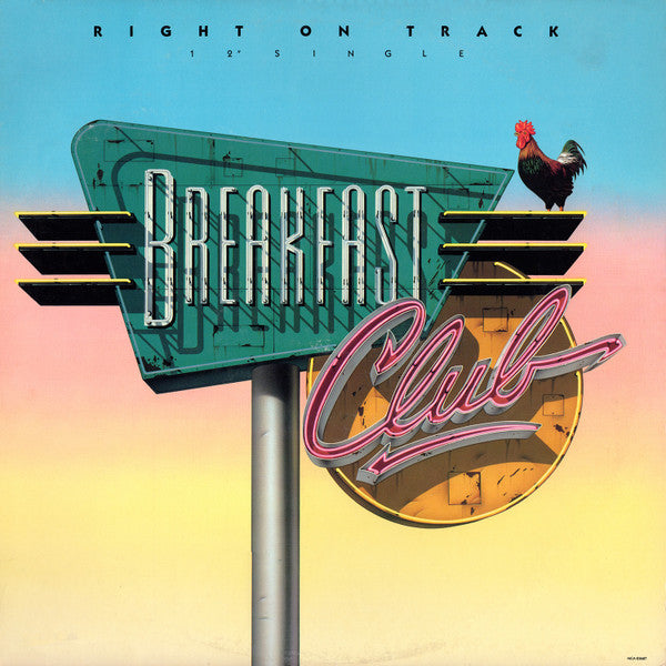 Breakfast Club – Right On Track (NM, FUNDA EX)