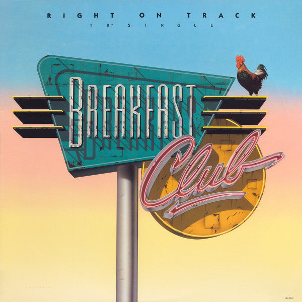Breakfast Club – Right On Track (NM, FUNDA VG+) BOX16