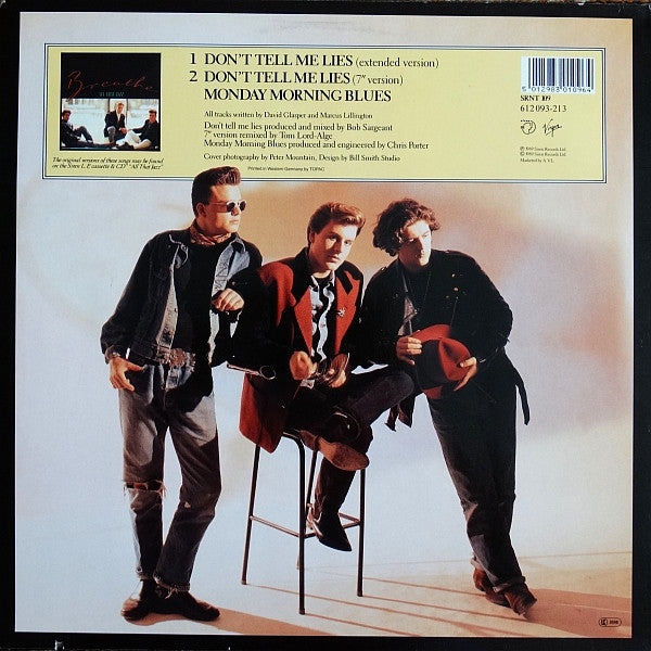 Breathe – Don't Tell Me Lies (VG+) BOX33