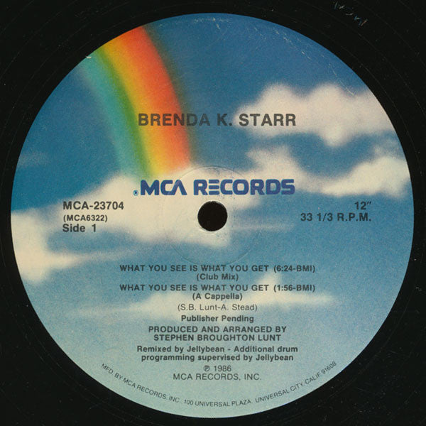 Brenda K. Starr – What You See Is What You Get (VG+)