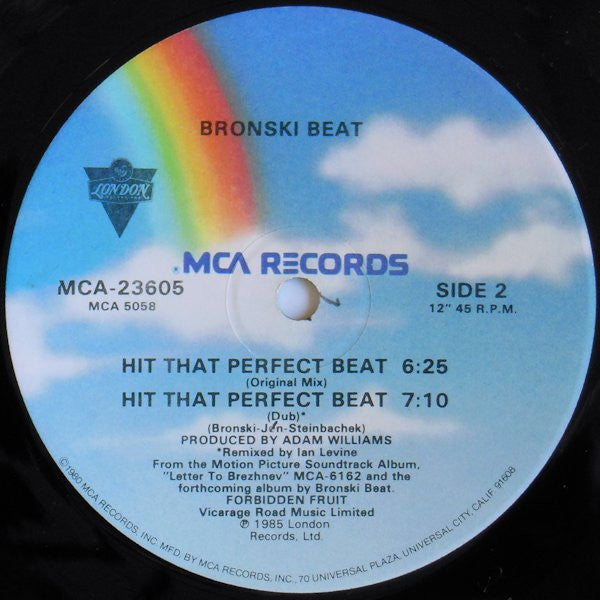 Bronski Beat – Hit That Perfect Beat (12" Version) (NM) BOX24