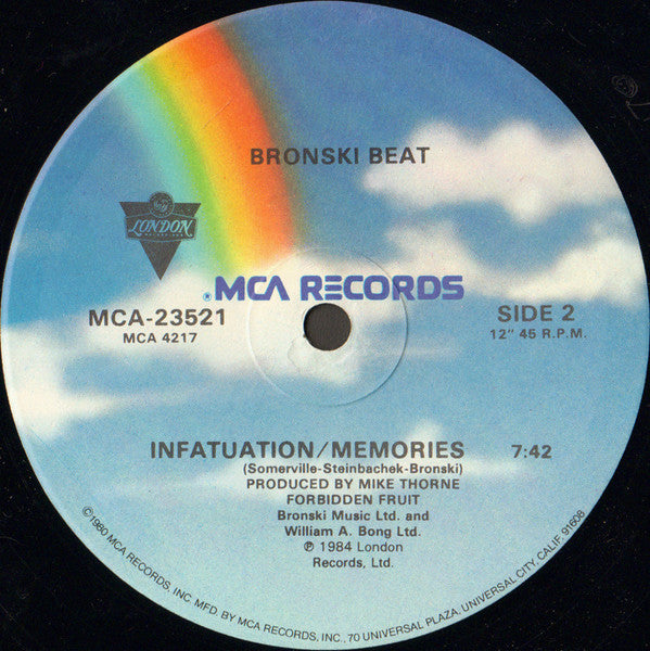 Bronski Beat – Smalltown Boy (EX)