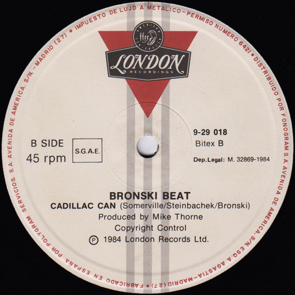 Bronski Beat – Why? = Por Qué? (VG+) BOX5