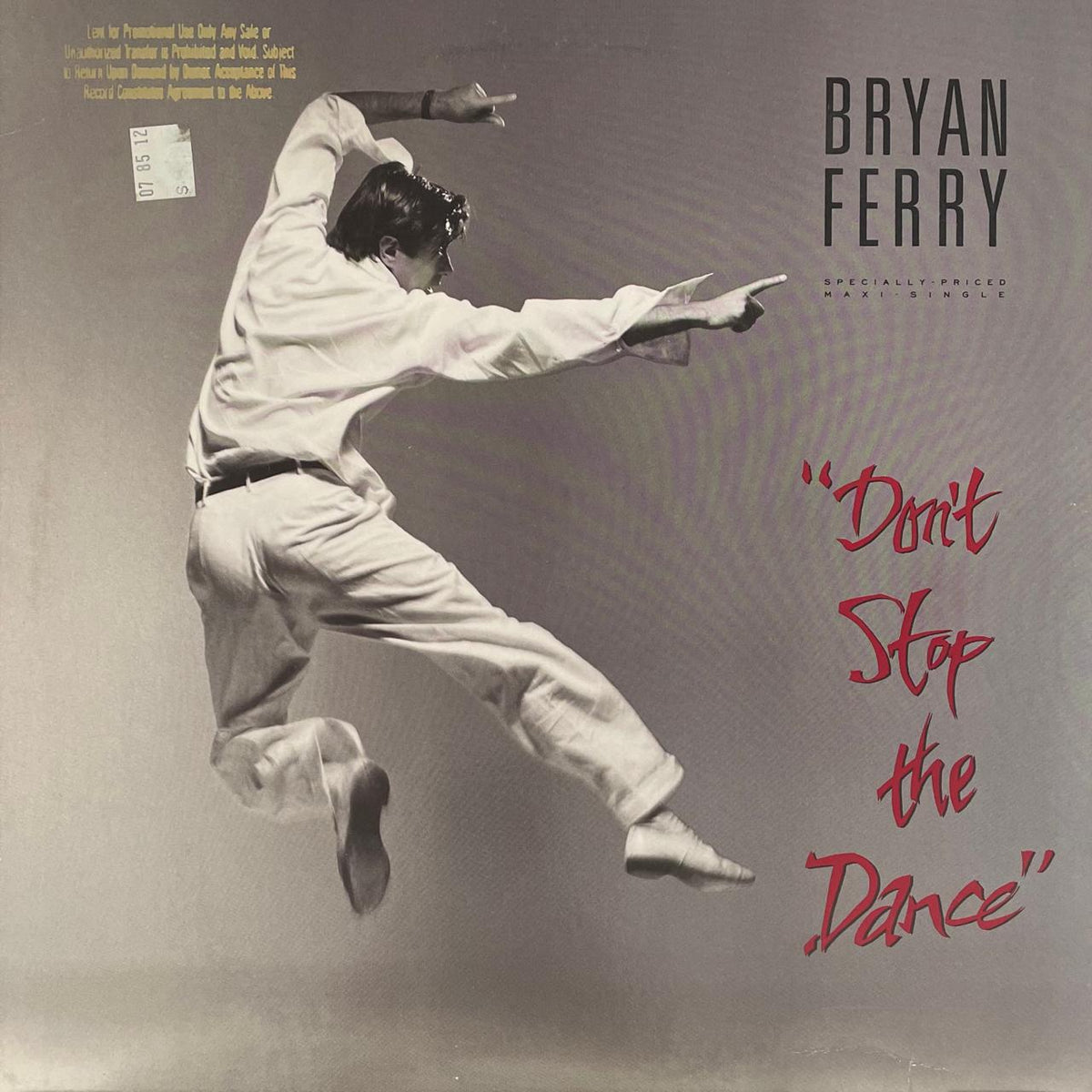 Bryan Ferry – Don't Stop The Dance (NM, FUNDA VG+) BOX29