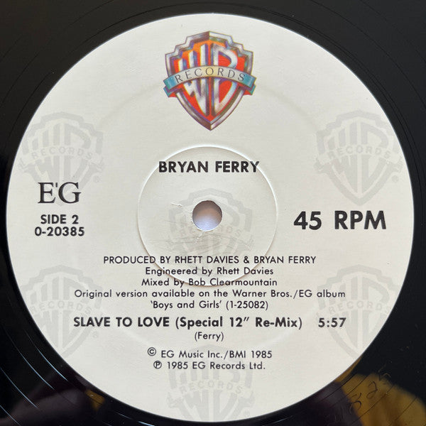 Bryan Ferry – Don't Stop The Dance (NM, FUNDA VG+) BOX29