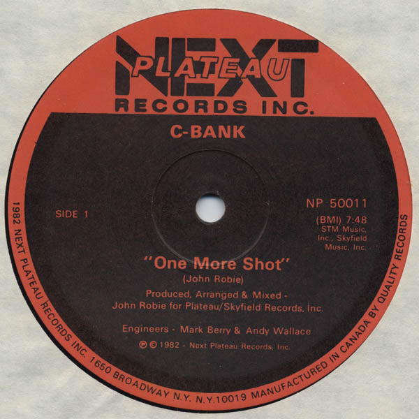 C-Bank – One More Shot (NM, Funda Generic) BoxE2