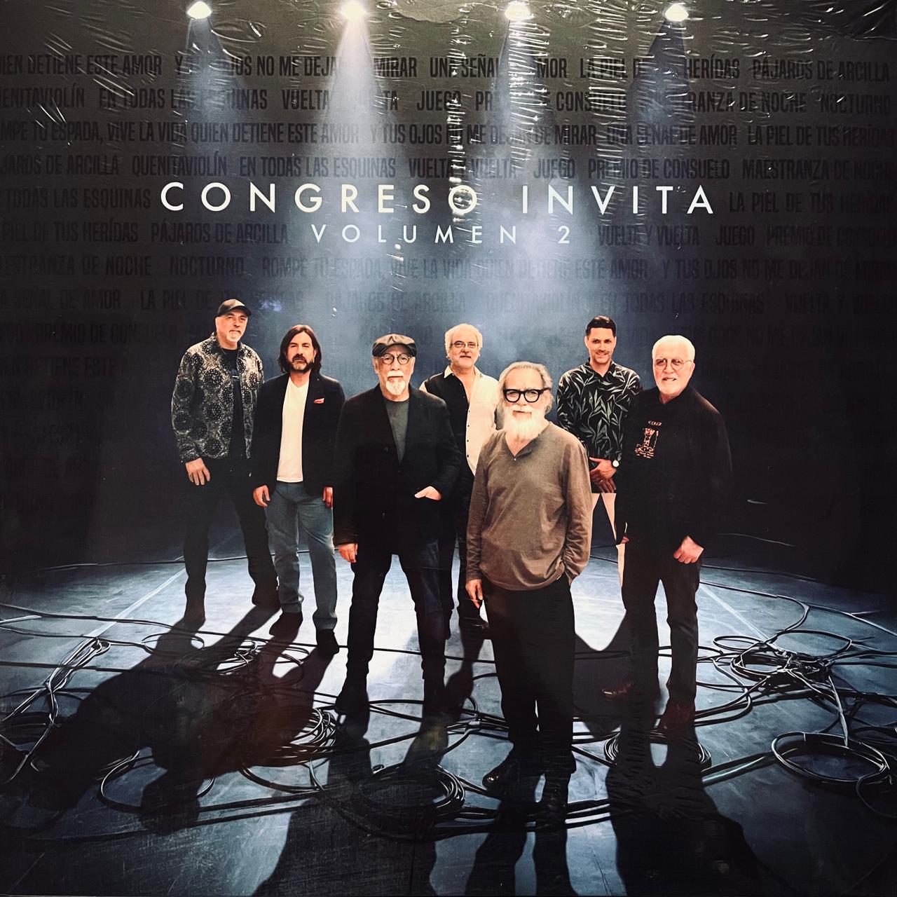 Congreso – Invita Volumen 2 / DISCO DOBLE (NUEVO, SELLADO)