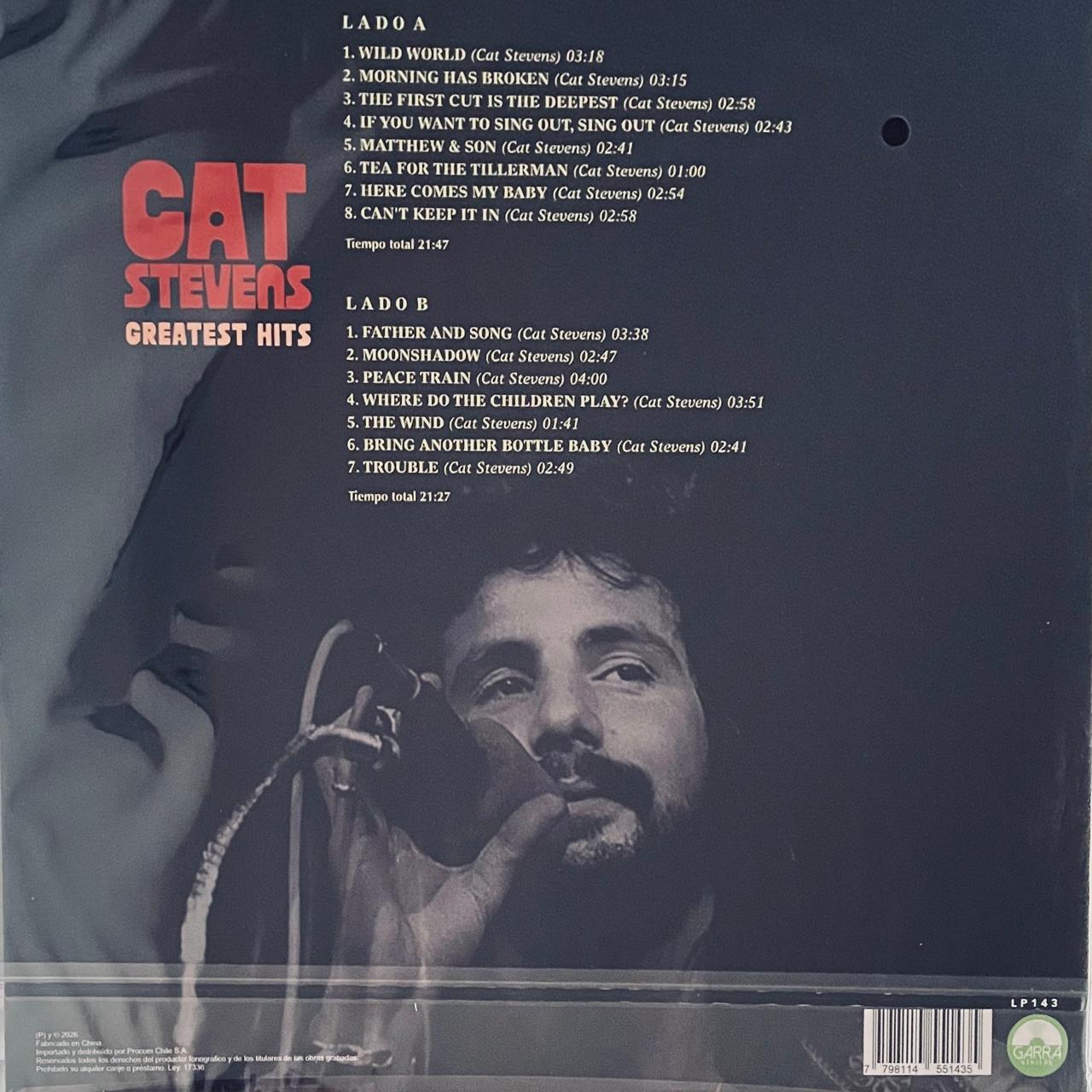 Cat Stevens – Greatest Hits (NUEVO, SELLADO)
