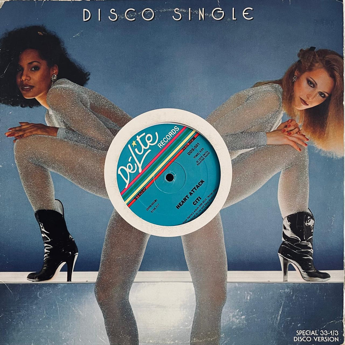 Citi – Roller Disco / Heart Attack (NM, FUNDA VG+) BOX30