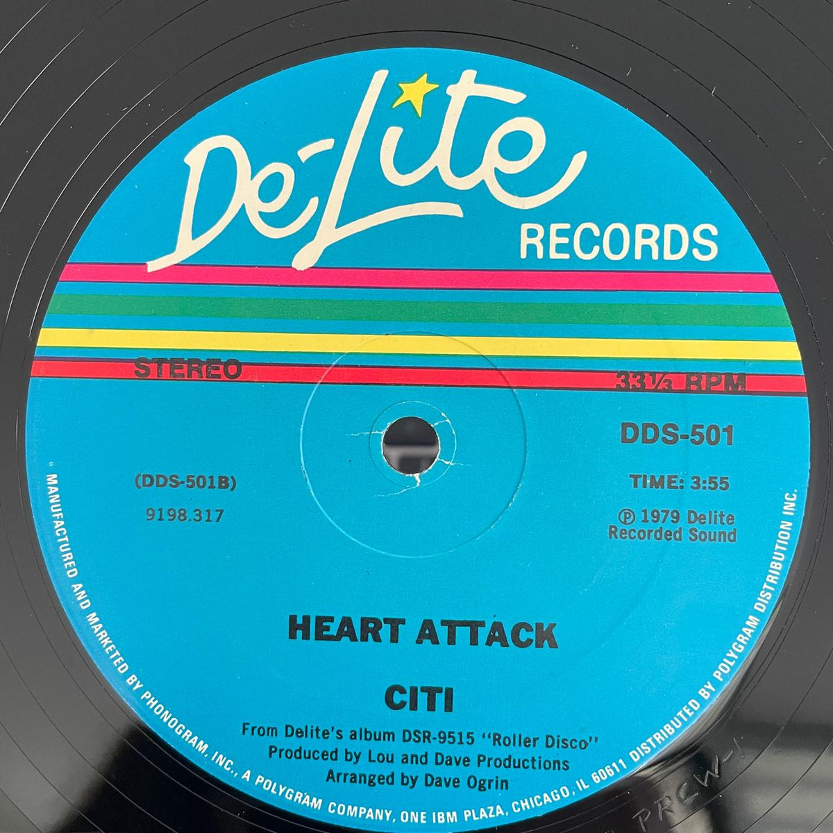 Citi – Roller Disco / Heart Attack (NM, FUNDA VG+) BOX30