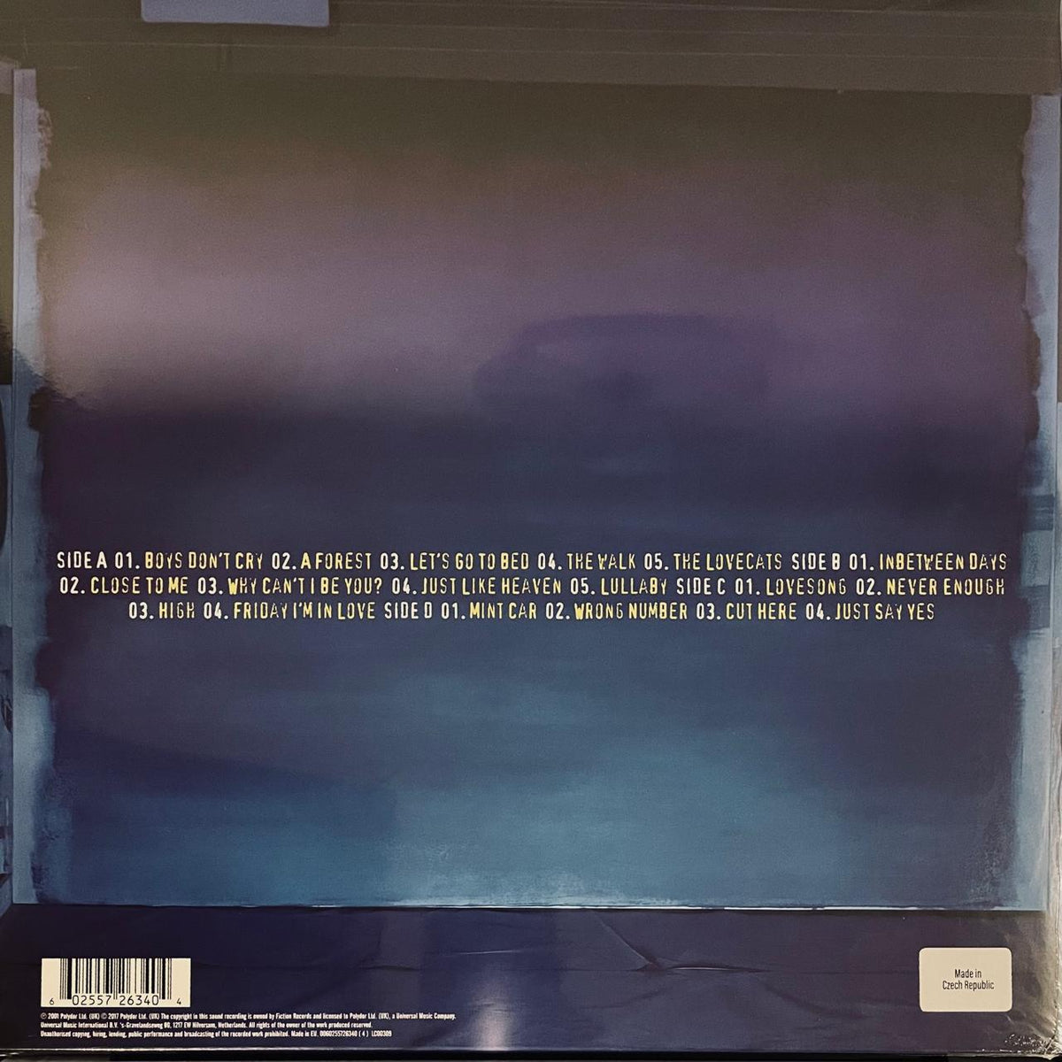 The Cure – Acoustic Hits / DISCO DOBLE (NUEVO, SELLADO)