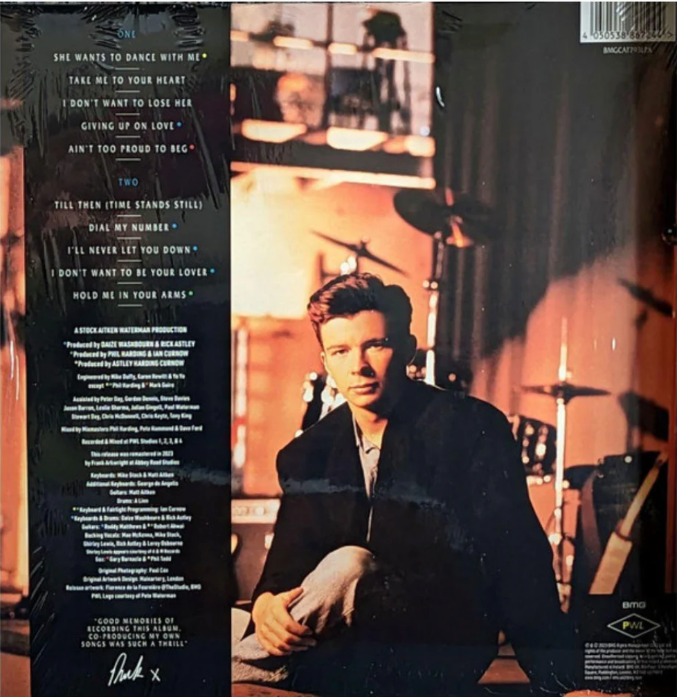 Rick Astley – Hold Me In Your Arms (NUEVO, SELLADO) BOXV3