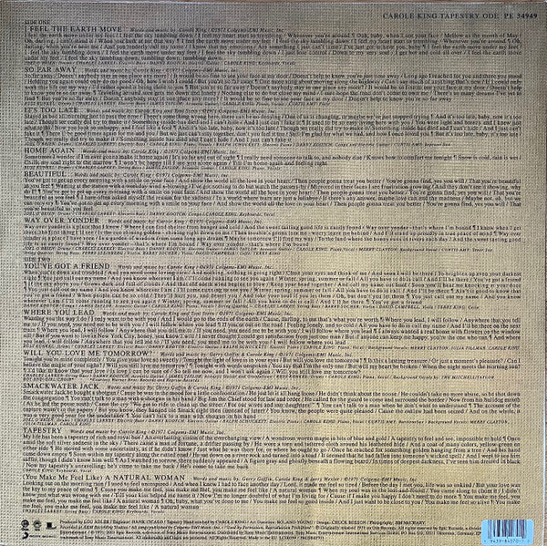 Carole King – Tapestry (NUEVO, SELLADO) BOXV22