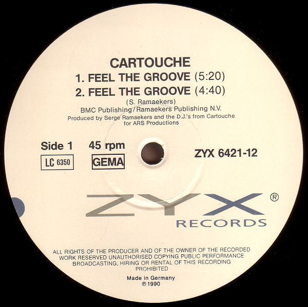 Cartouche – Feel The Groove (VG+) BOX8