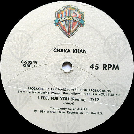Chaka Khan – I Feel For You (VG+) BOX28