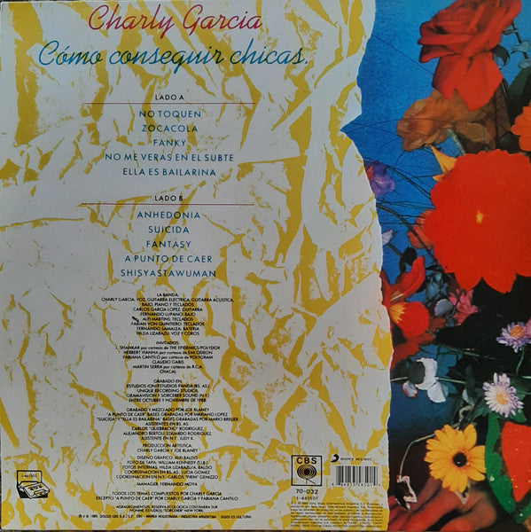 Charly Garcia – Como Conseguir Chicas (NUEVO, SELLADO) BOXV45