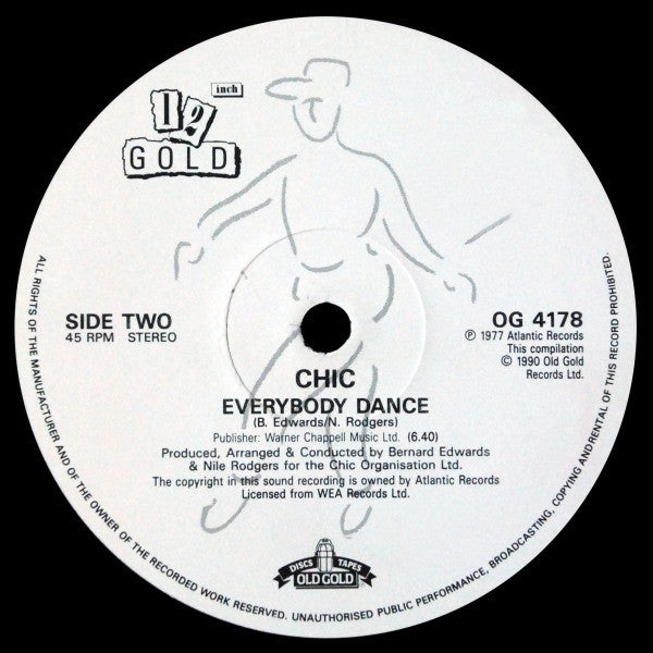 Chic – Good Times / Everybody Dance (VG+) BOX28