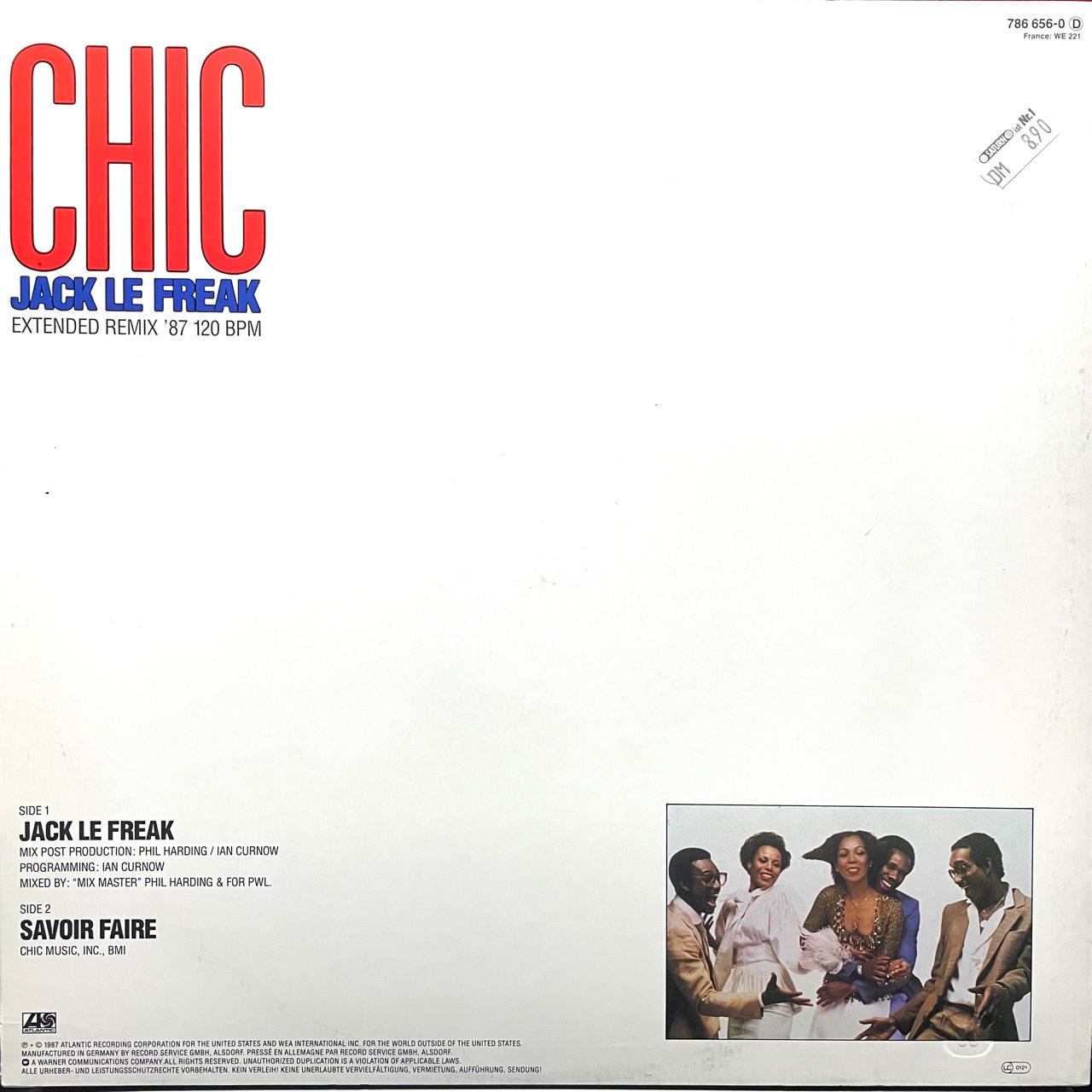 Chic – Jack Le Freak (Extended Remix '87) (NM)