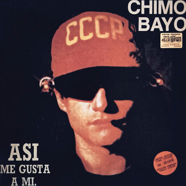 Chimo Bayo – Asi Me Gusta A Mi (NM, FUNDA VG+ EDICIÓN LIMITADA EN VINILO NARANJO) BOX12