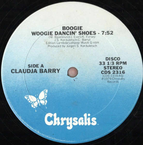 Claudja Barry – Boogie Woogie Dancin' Shoes / Love Of The Hurtin' Kind (EX) BOX24