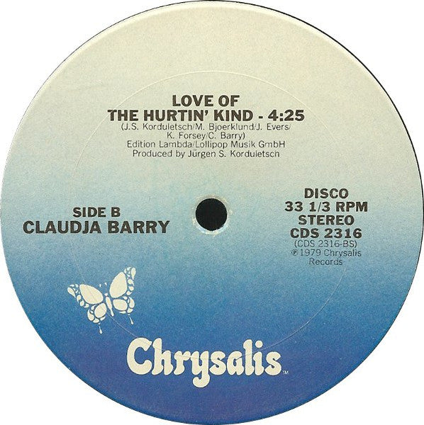 Claudja Barry – Boogie Woogie Dancin' Shoes / Love Of The Hurtin' Kind (EX) BOX24