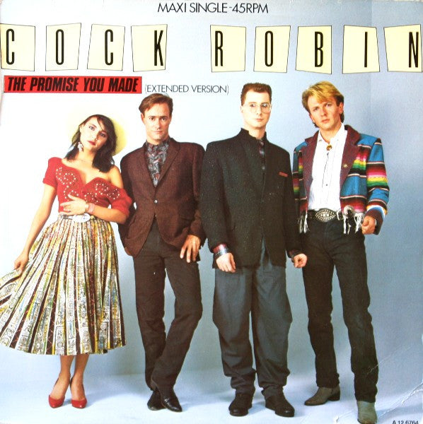 Cock Robin – The Promise You Made (Extended Version) (VG+ PEQUEÑOS RUDIOS AL COMIENZO) BOX14