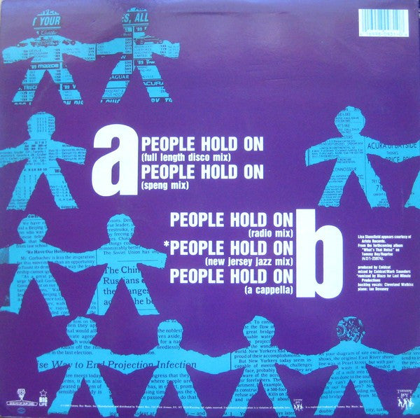 Coldcut Featuring Lisa Stansfield – People Hold On (NM,FUNDA EX) BOX31