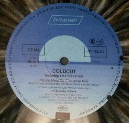 Coldcut Featuring Lisa Stansfield – People Hold On (The Blaze Mix) (VG+, FUNDA EX) BOX2