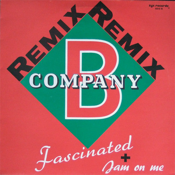 Company B – Fascinated (Remix) / Jam On Me (Remix) (VG+) BOX3