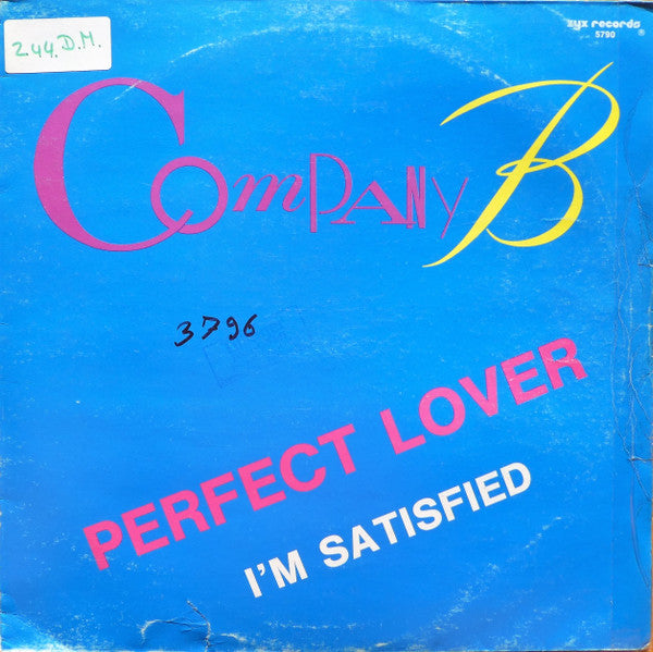 Company B – Perfect Lover / I'm Satisfied (NM, Funda VG+) Box9