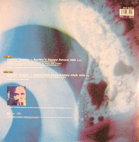 Crystal Waters – Makin' Happy (NM, FUNDA VG+) BOX2