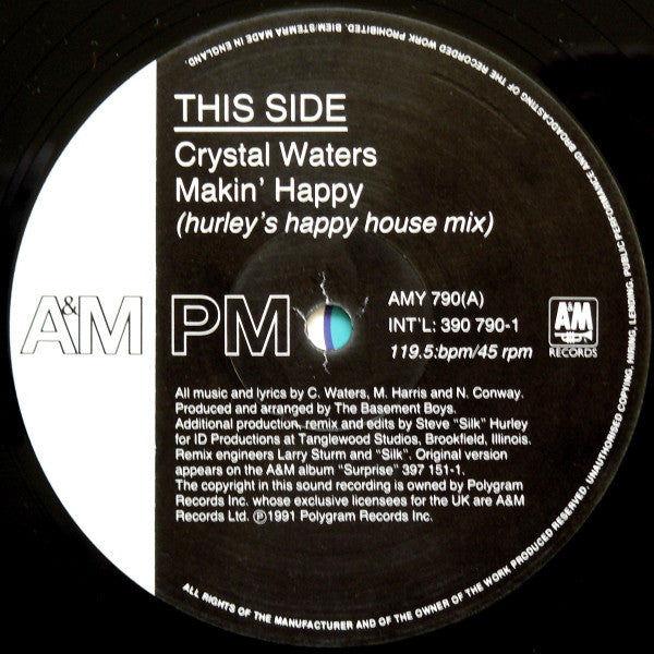 Crystal Waters – Makin' Happy (NM) BOX11