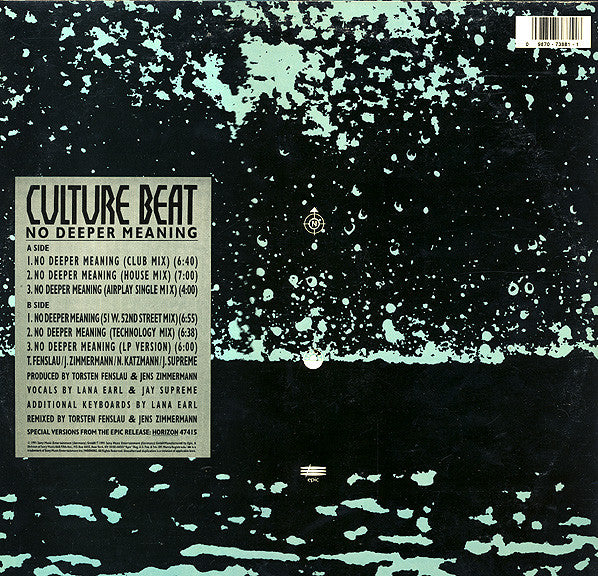 Culture Beat – No Deeper Meaning (EX) BOX26