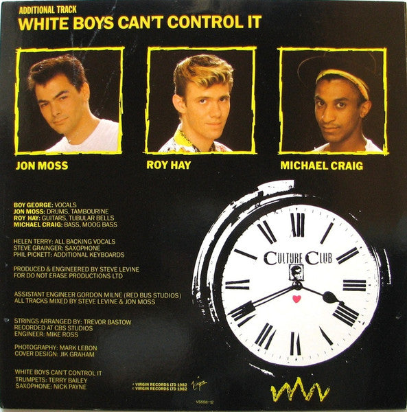 Culture Club – Time (Clock Of The Heart) / LIMITED EDITION INCLUYE POSTER (NM)