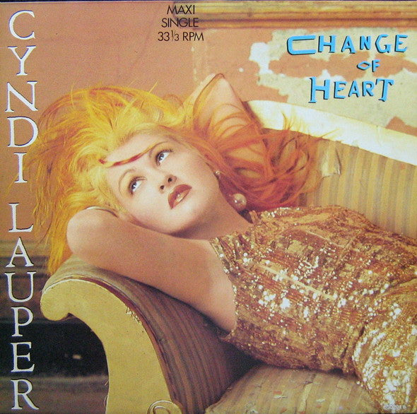Cyndi Lauper – Change Of Heart (NM, FUNDA EX) BOX3