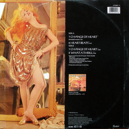 Cyndi Lauper – Change Of Heart (NM)