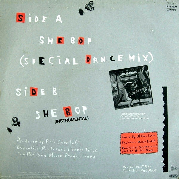 Cyndi Lauper – She Bop (Special Dance Mix) (NM, FUNDA EX) BOX2